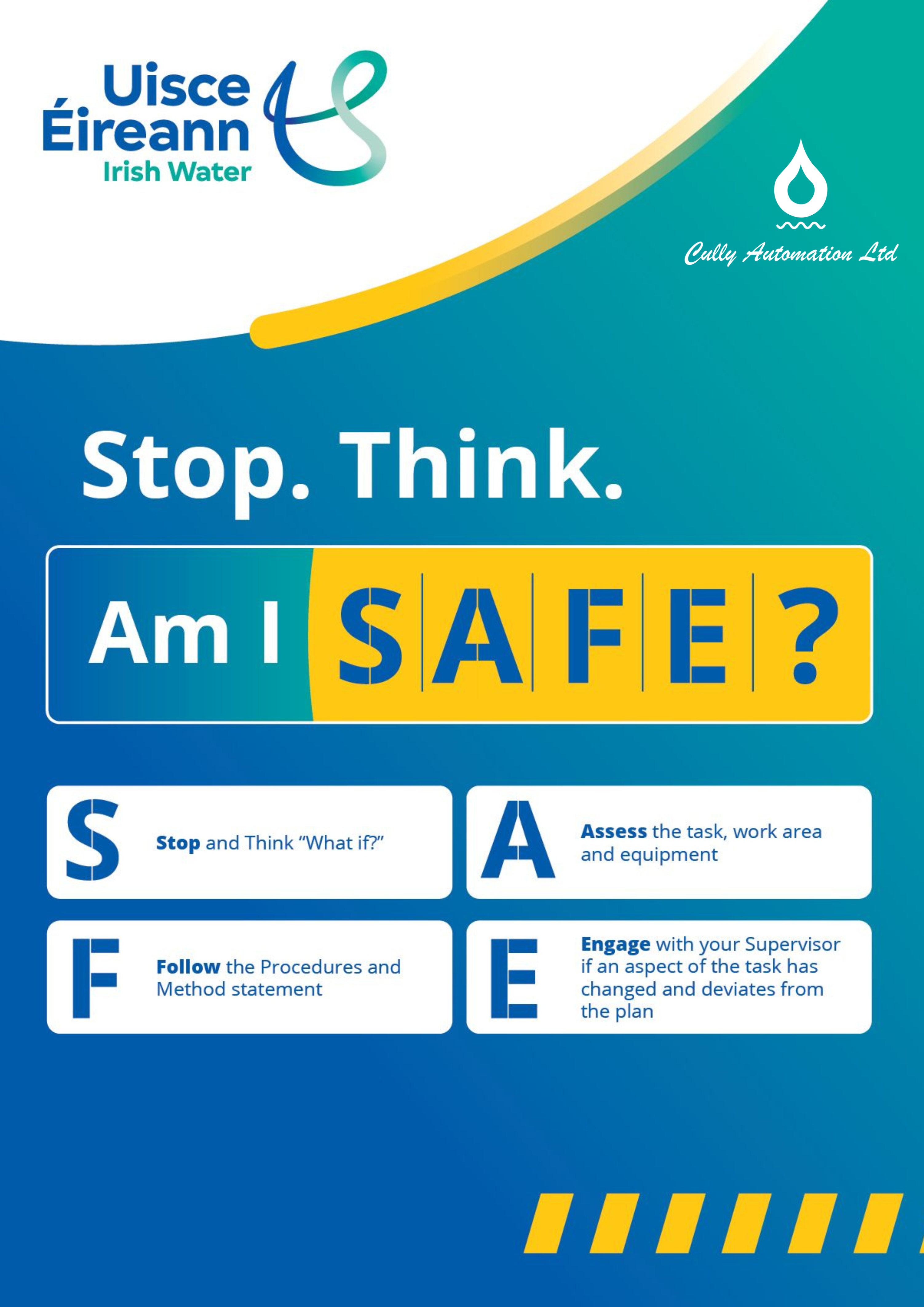 Uisce Éireann Irish Water "AM I SAFE" Campaign